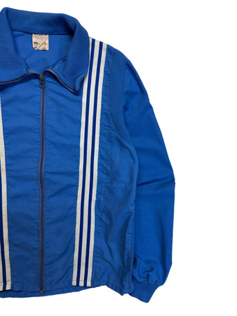 80s Adidas Jacke Prestil Zip Made In Italy blau 52 L