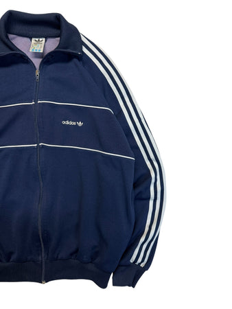80s Adidas Sportjacke Dunkelblau D8 L-XL