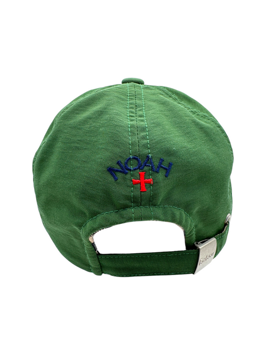 2025 Barbour x NOAH Cap Metal Clip Strapback Grün