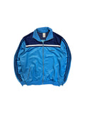 80s Adidas Sportjacke Glänzend Made In Hungaria Blau D56 XL-XXL