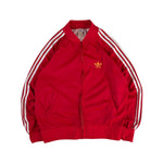 Rare! Vintage Adidas Sportjacke Late 70s ATP Tennis Made In France By Ventex Rot S-M