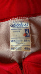 Rare! Vintage Adidas Sportjacke Late 70s ATP Tennis Made In France By Ventex Rot S-M