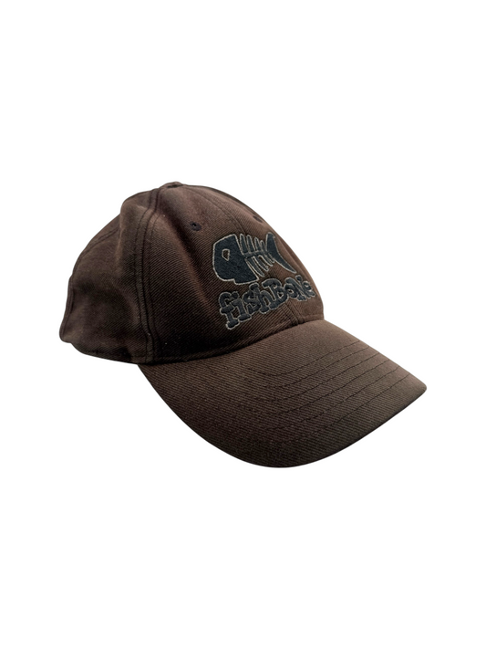 90s Fishbone Cap Snapback Braun