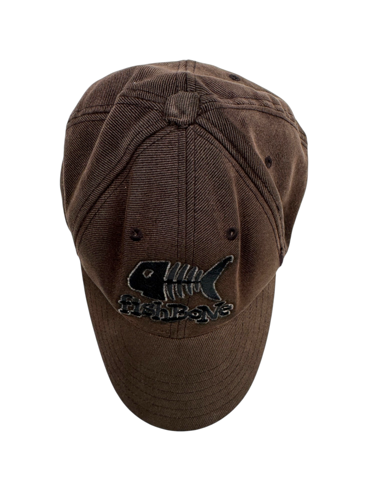 90s Fishbone Cap Snapback Braun