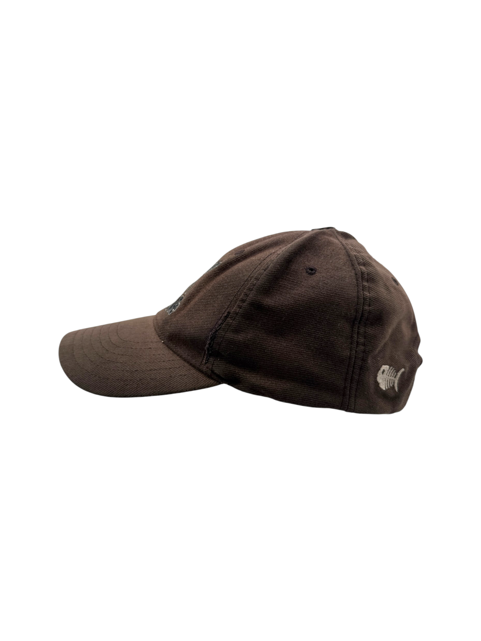 90s Fishbone Cap Snapback Braun