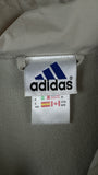 Vintage Adidas Jacke Late 90s Grau Grün L-XL