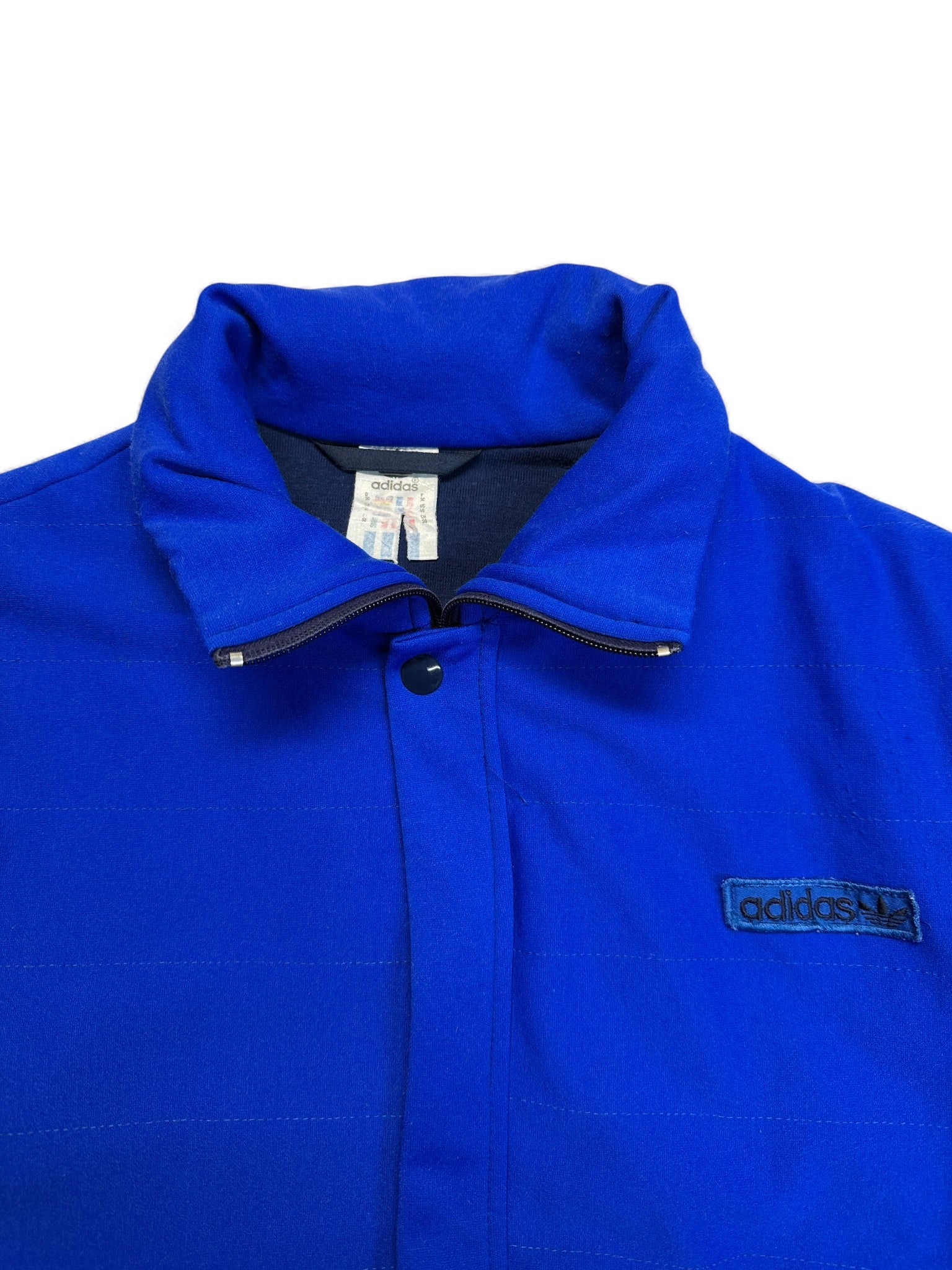 80s Adidas Sportjacke Made In Finland Blau 50 M