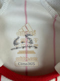 Adidas Trikot HSV 2007/08 Fly Emirates Gestreift Weiß Rot S