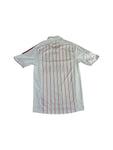 Adidas Trikot HSV 2007/08 Fly Emirates Gestreift Weiß Rot S