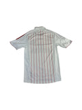 Adidas Trikot HSV 2007/08 Fly Emirates Gestreift Weiß Rot S