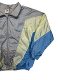 80s Adidas Sportjacke Nylon "Lindenmoor" Grau Blau D8 XL