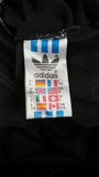 Vintage Adidas Sportjacke 90s Firebird Schwarz Grün D5 M