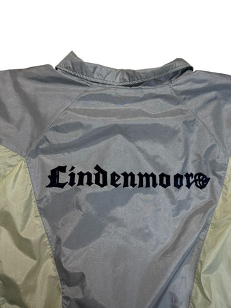 80s Adidas Sportjacke Nylon "Lindenmoor" Grau Blau D8 XL