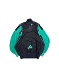 90s Adidas Equipment Sportjacke "SV Calberlah" Schwarz Grün D9 XL