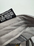 00s Ed Hardy Trucker Mesh-Cap Rhinestone Grau Bunt 58 cm