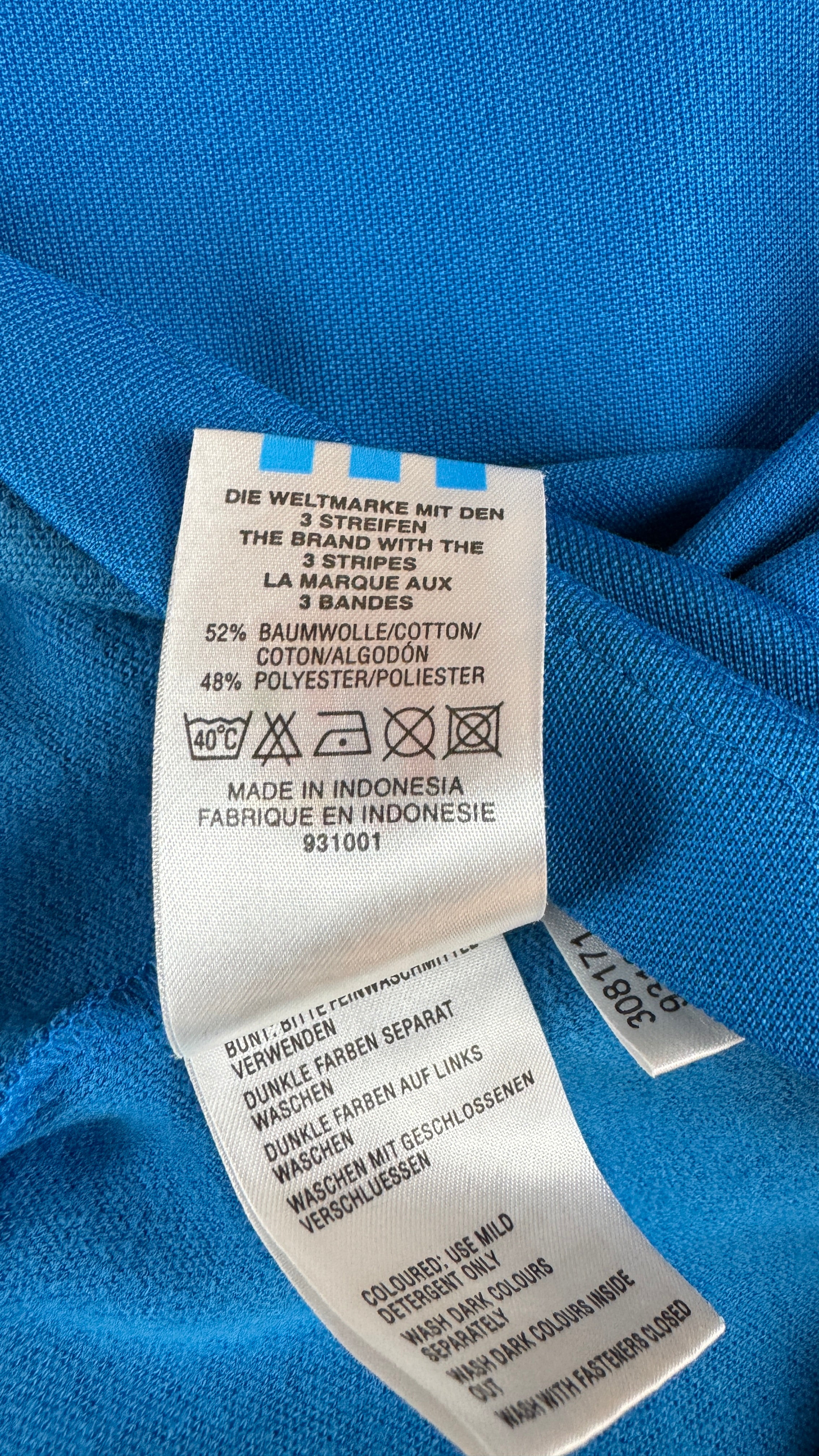 Adidas x Good Year Sportjacke 2002 Racing Retro Blau S
