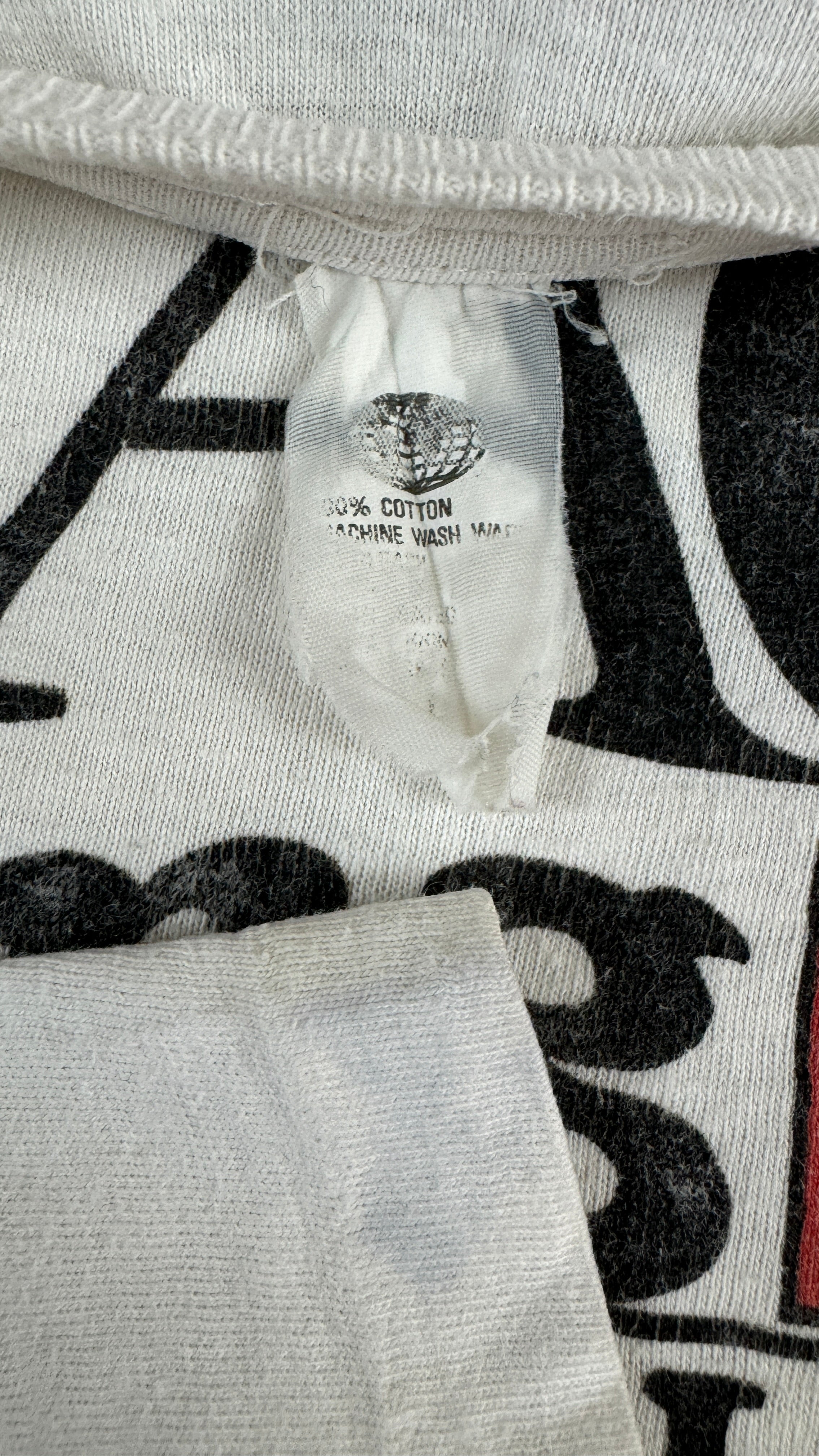 Vintage Shirt 90s „It’s a Black Thang – U Wouldn’t Understand“ Single Stitch Weiß L