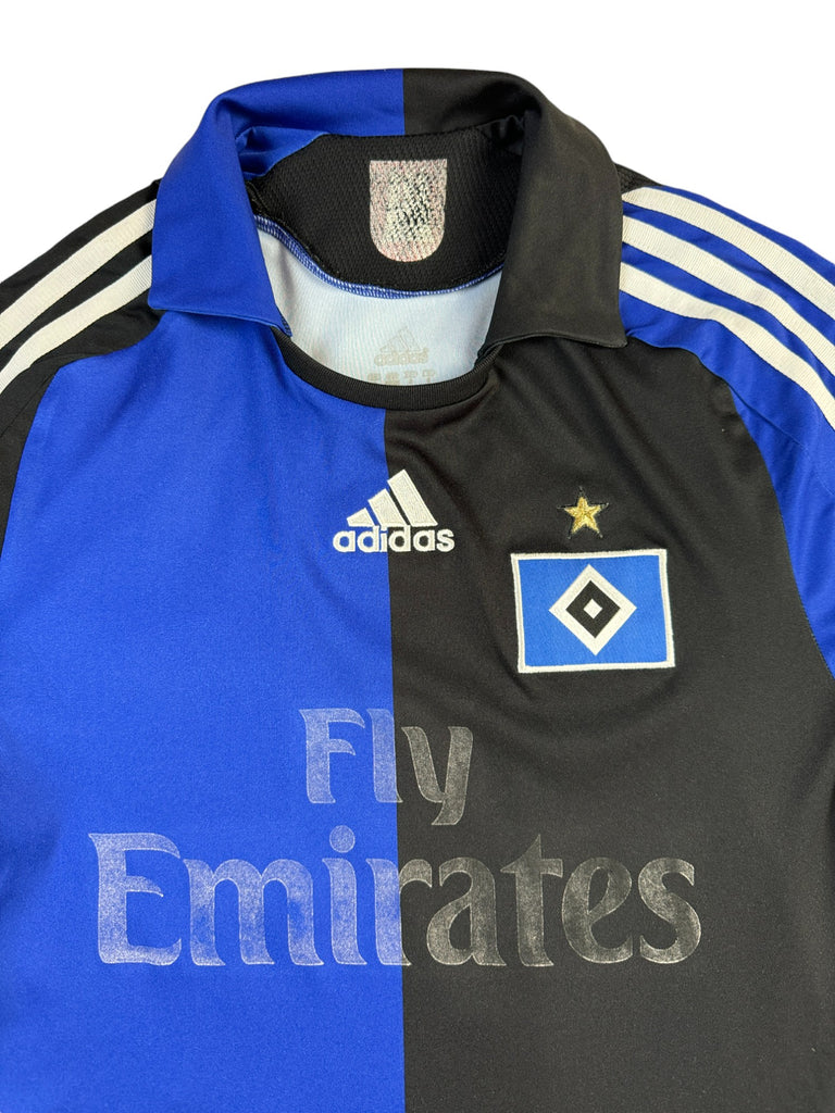 hsv rennrad trikot Adidas Trikot HSV 2008/09 #17 Berg Blau Schwarz S – RareRags