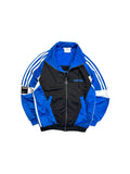 90s Adidas Sportjacke "Training" Blau Schwarz D5 M