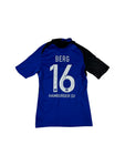 Adidas Trikot HSV 2008/09 #17 Berg Blau Schwarz S