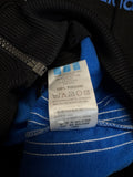 90s Adidas Sportjacke "Training" Blau Schwarz D5 M