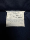 90s Adidas Sportjacke "Athletic" Blau Rot D9 XL-XXL