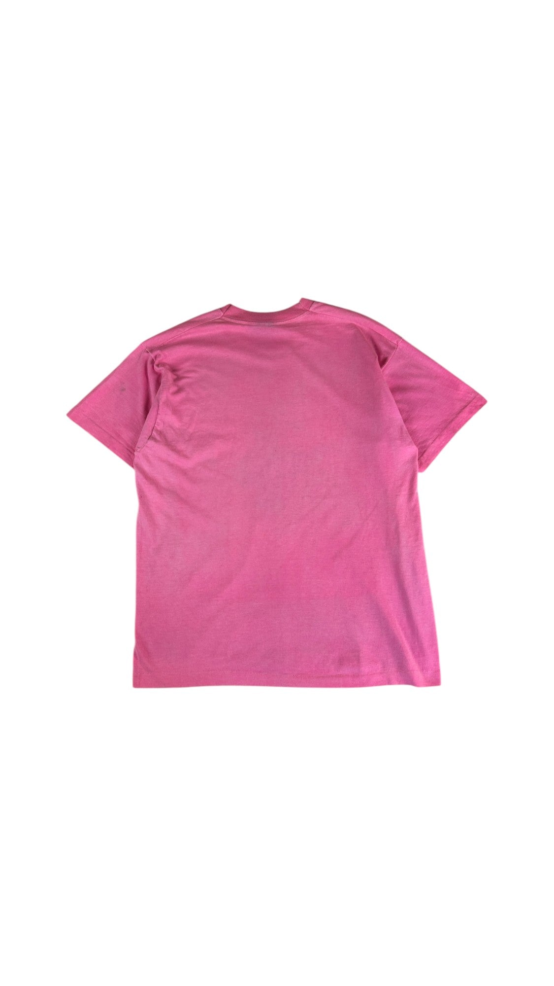 Vintage Screen Stars Shirt 90s "god grant me the serenity to..." Made In USA Single Stitch Ausgewaschen Rosa XL