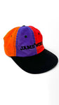 Vintage Jams World Cap 80s Surf Line Hawaii Colorblock Bunt One Size
