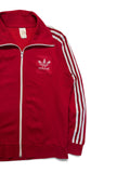 80s Adidas Sportjacke Made In Hong Kong Rot D6 M