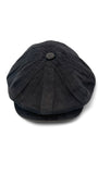 Stetson Schiebermütze Denim Look Dunkelblau