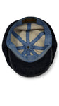 Stetson Schiebermütze Denim Look Dunkelblau