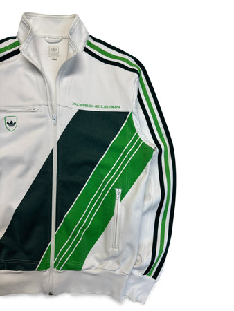 2006 Adidas Sportjacke Porsche Design Weiß Grün M