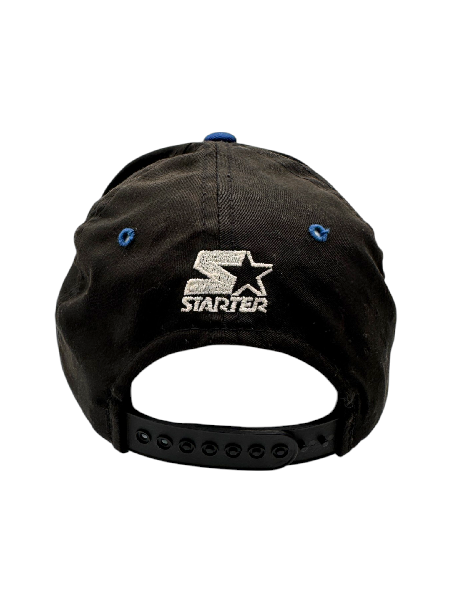 90s Starter NHL Cap Tampa Bay Lightning Made In Korea Schwarz Blau