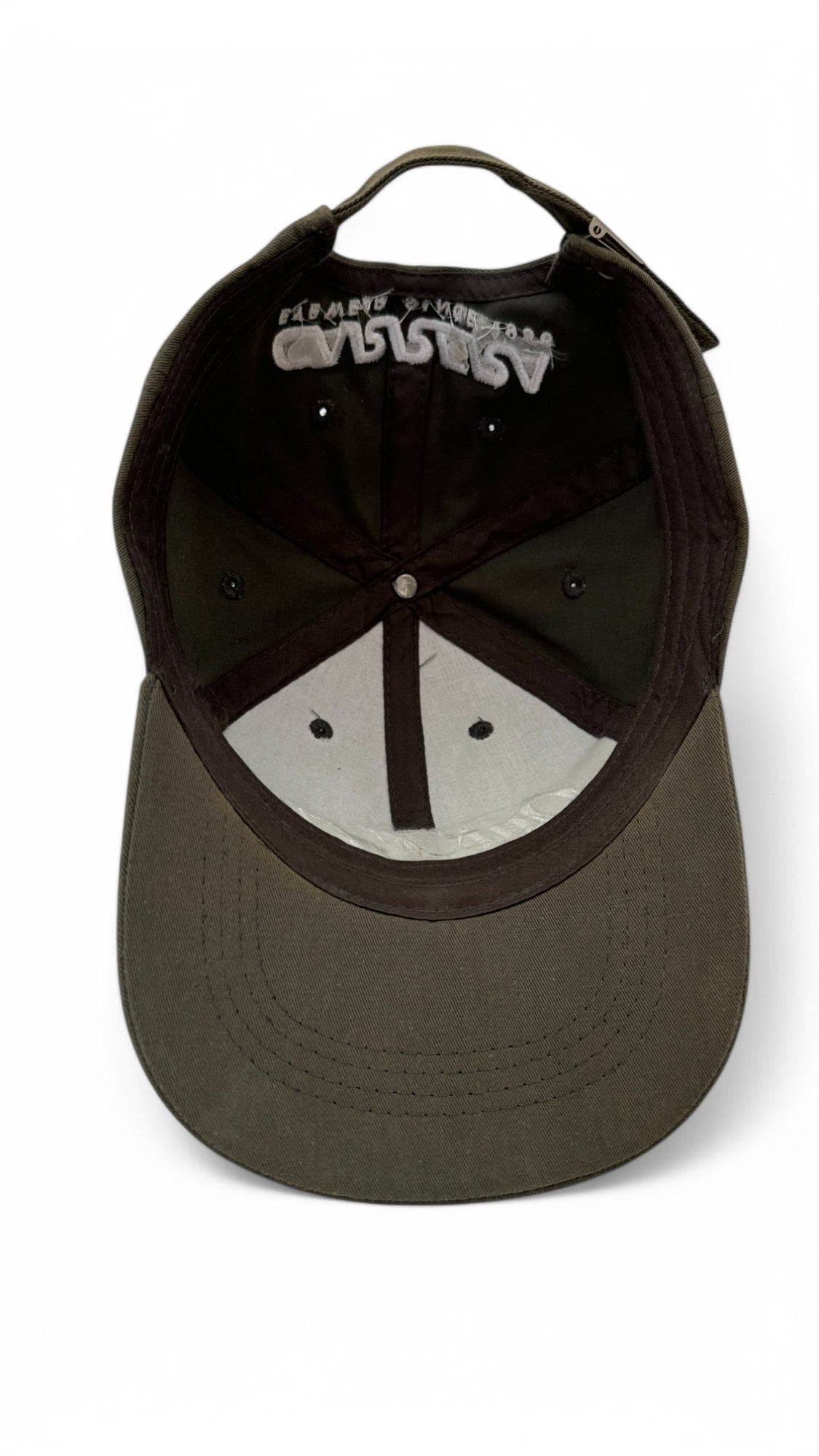 Vintage Carrera Eye Wear Cap 90s "out there the adventure begins" Khaki One Size