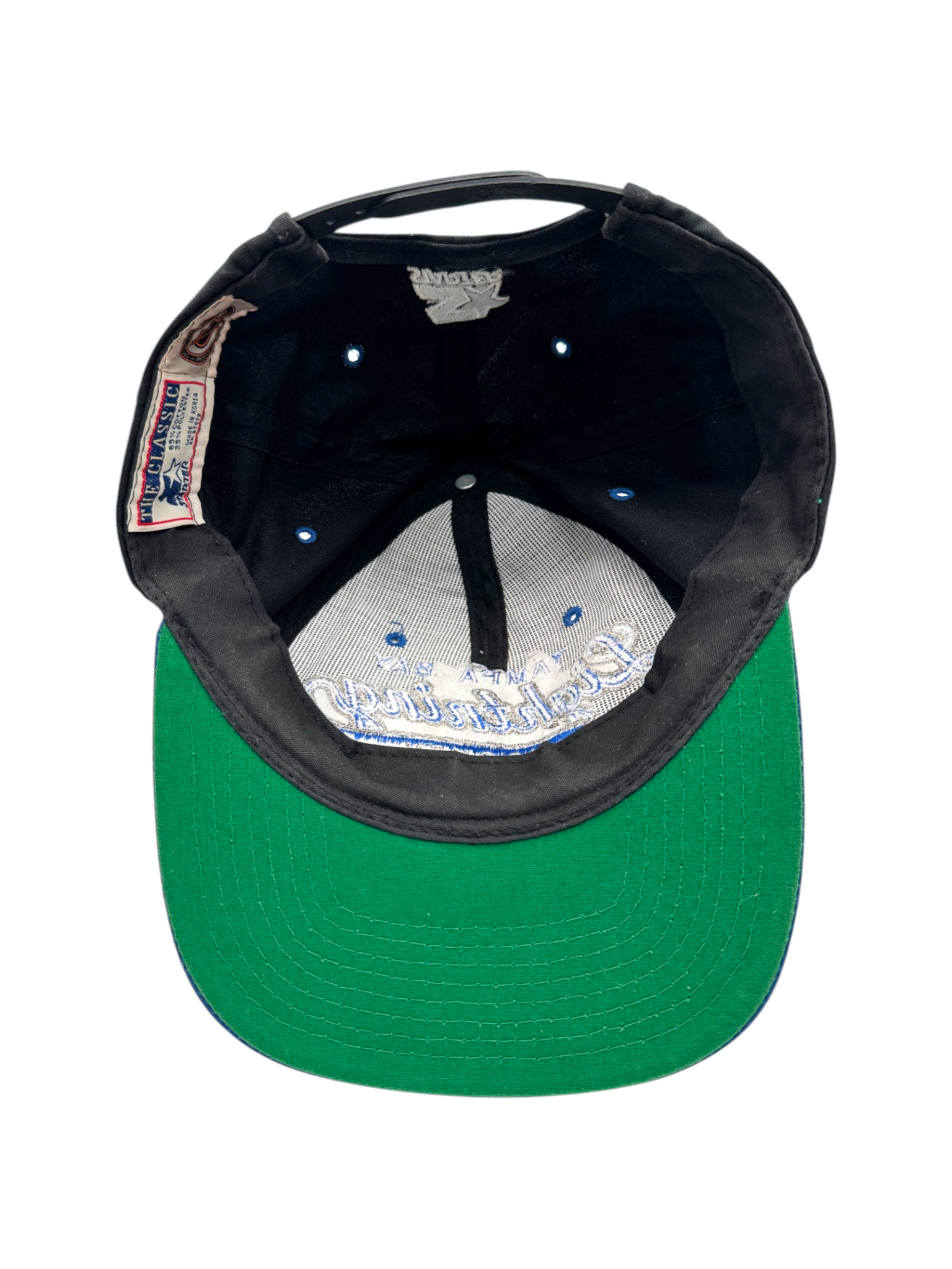 90s Starter NHL Cap Tampa Bay Lightning Made In Korea Schwarz Blau