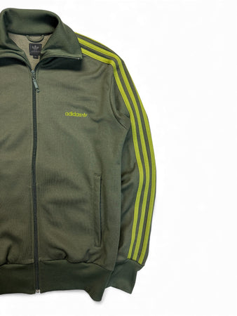 2004 Adidas Sportjacke Firebird Grün M