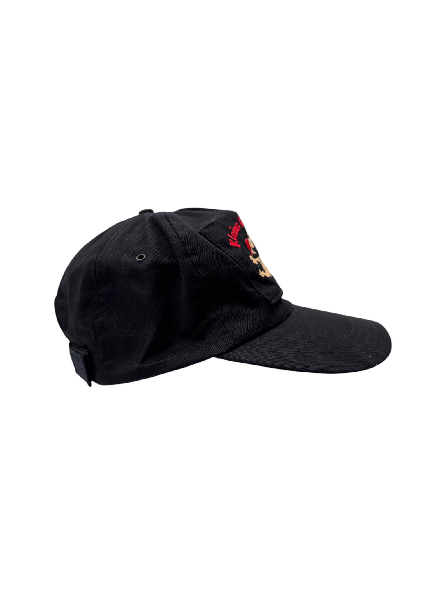 90s Cap Kleines Arschloch Schwarz