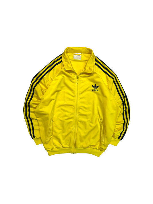 90s Adidas Sportjacke Firebird Gelb D6 M