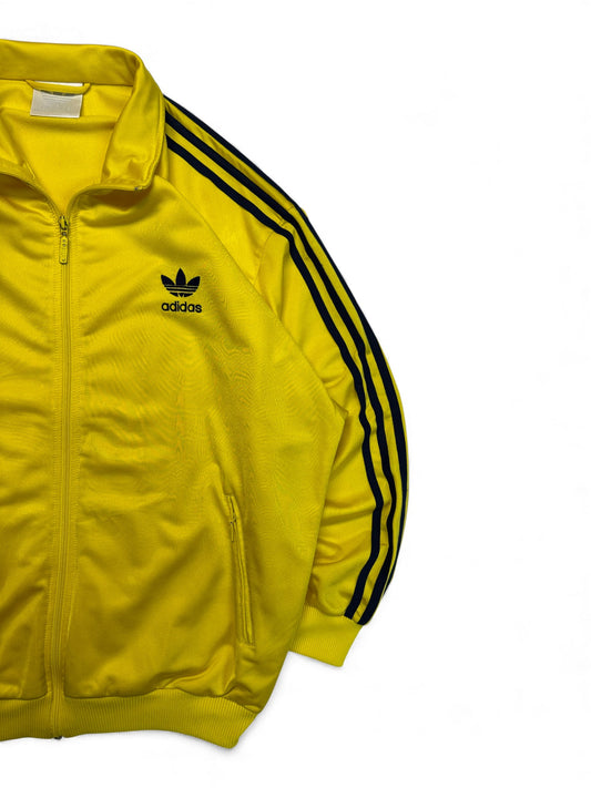 90s Adidas Sportjacke Firebird Gelb D6 M