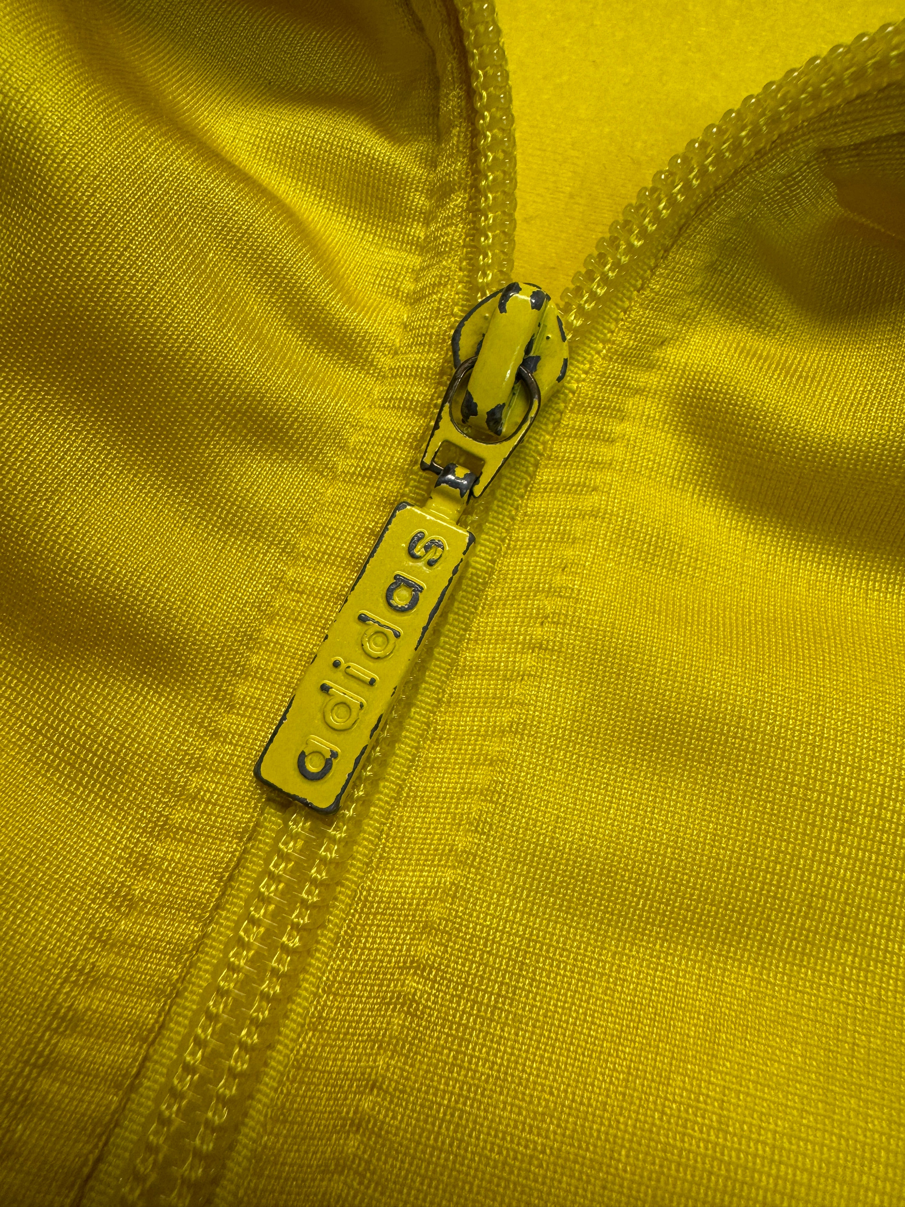 90s Adidas Sportjacke Firebird Gelb D6 M