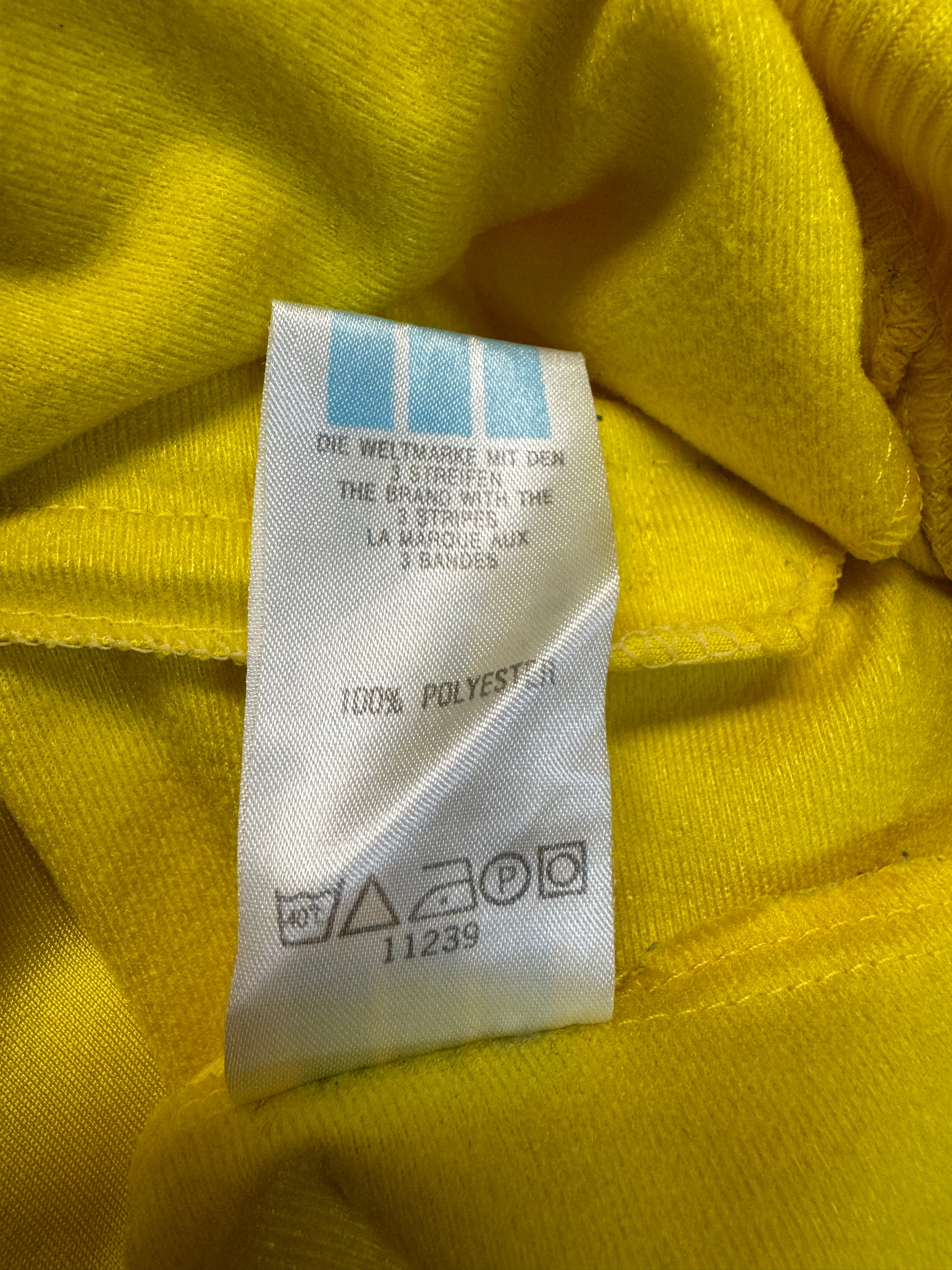 90s Adidas Sportjacke Firebird Gelb D6 M