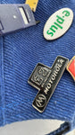 Vintage Nokia Cap Late 90s All Over Pins Blau One Size