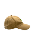 00s John Deere Promo Canvas Cap Metal Clip Strapback Braun