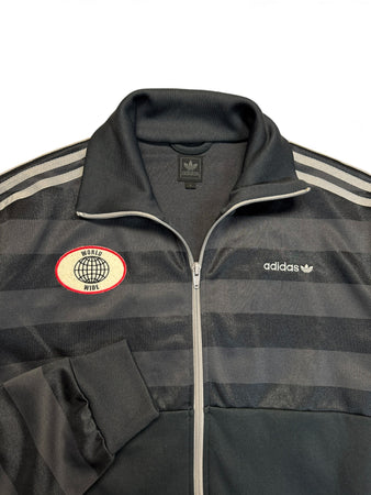 2007 Adidas Sportjacke "World Wide" Grau L