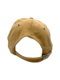 00s John Deere Promo Canvas Cap Metal Clip Strapback Braun