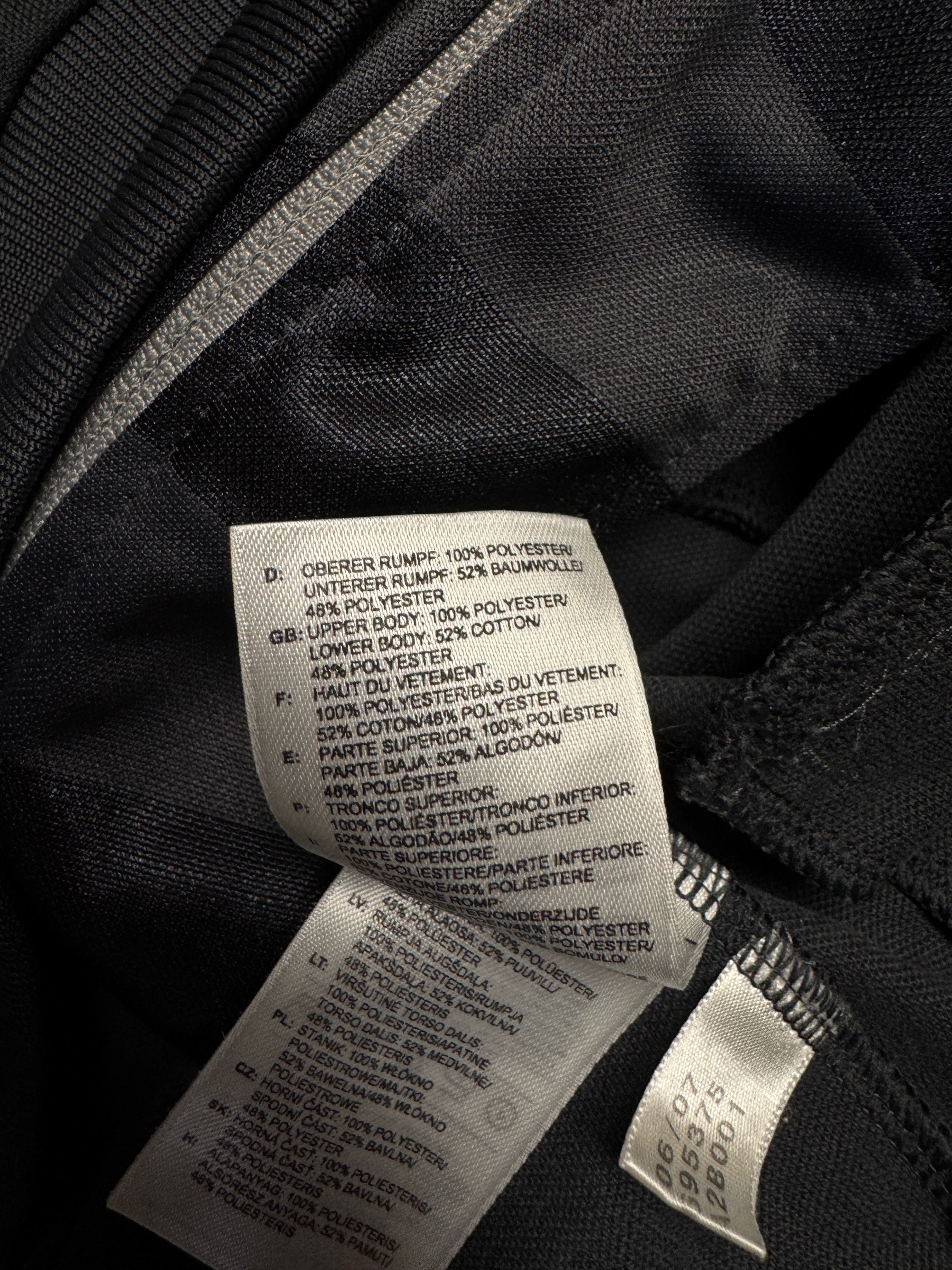 2007 Adidas Sportjacke "World Wide" Grau L