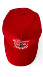 Vintage Coca Cola Cap 90s "Wir erfrischen- Deutschland" Rot One Size