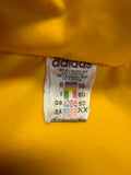 80s Adidas Regenjacke Gelb XXL