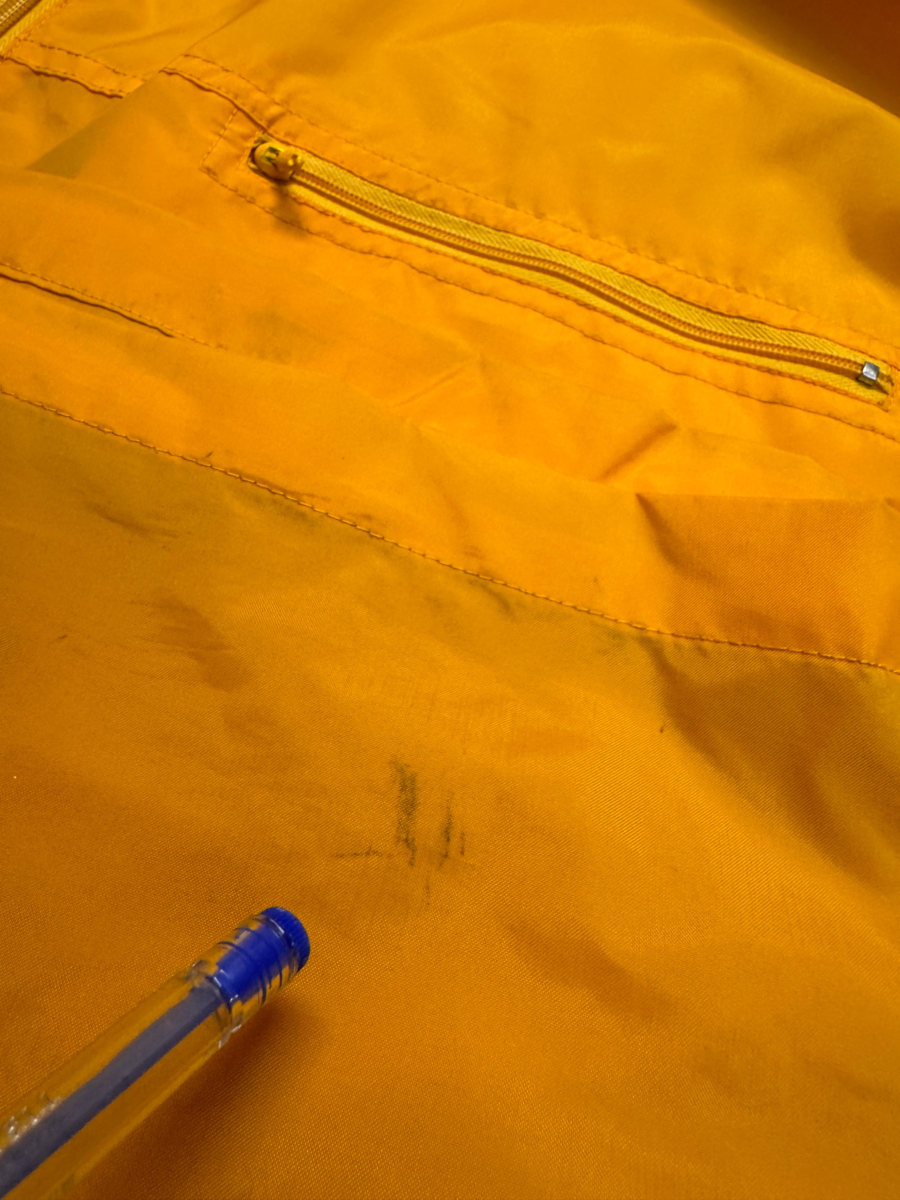 80s Adidas Regenjacke Gelb XXL