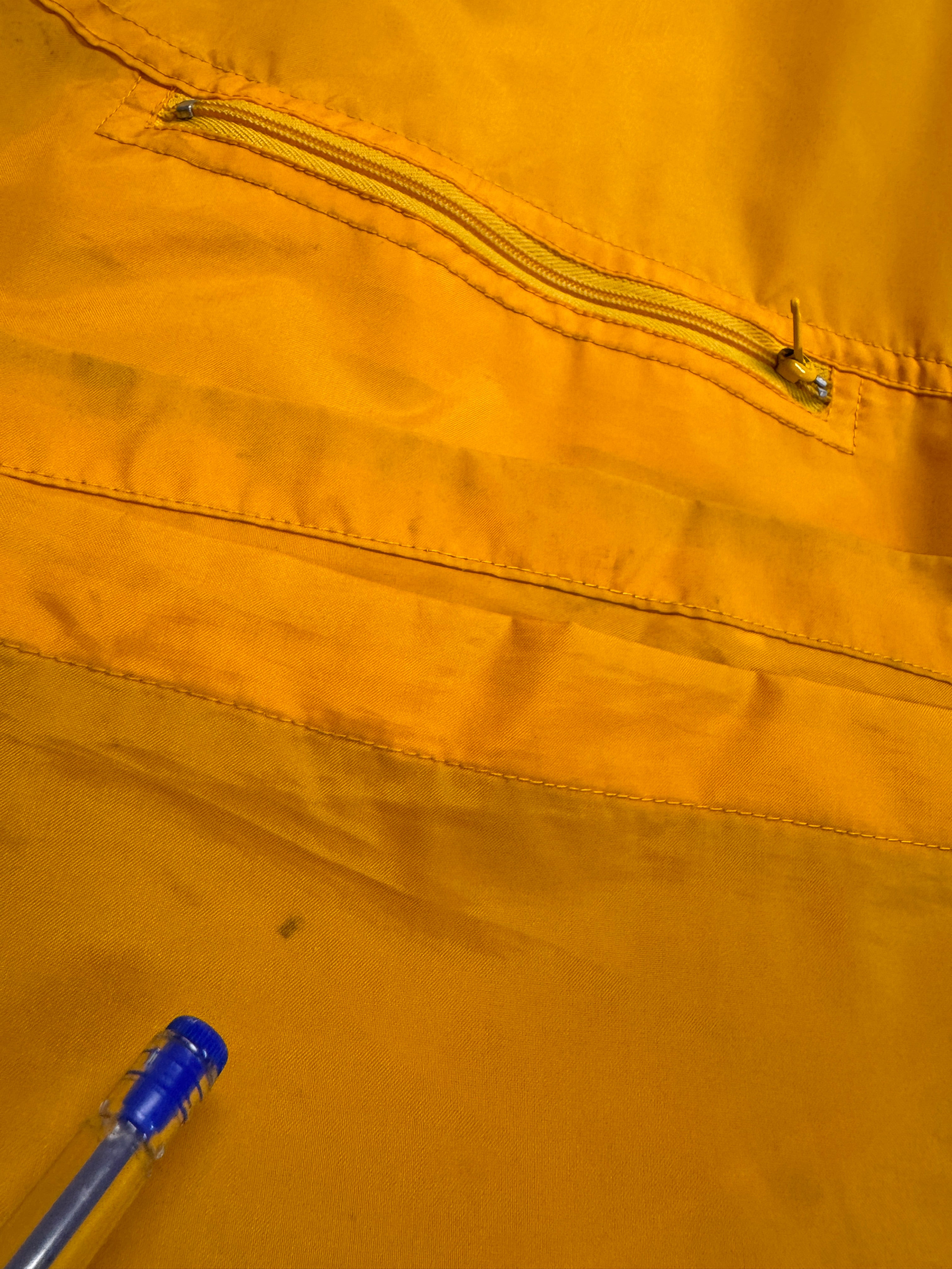 80s Adidas Regenjacke Gelb XXL